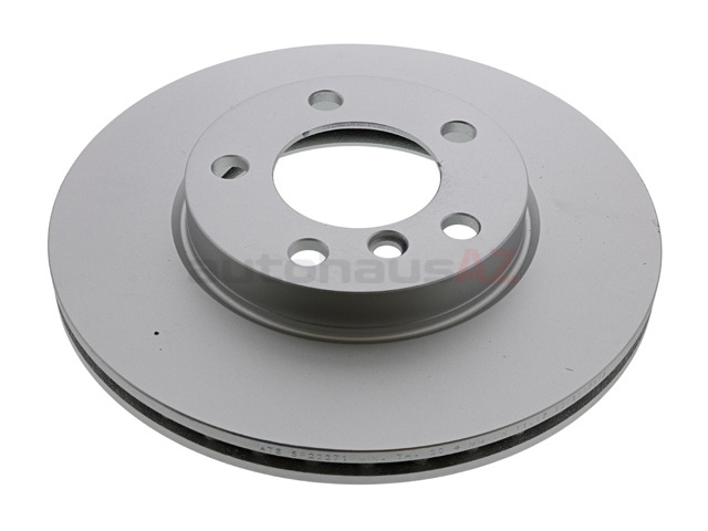 34119811537 ATE Coated Disc Brake Rotor; Front