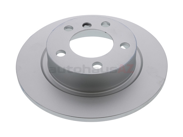 34219811539 ATE Coated Disc Brake Rotor; Rear, Solid 280 x 10mm
