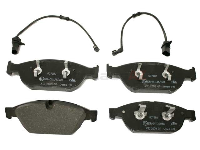 4G0698151R ATE Brake Pad Set; Front