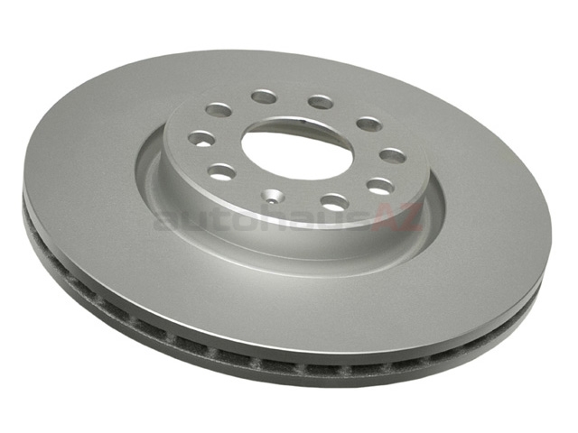 5C0615301E ATE Coated Disc Brake Rotor; Front