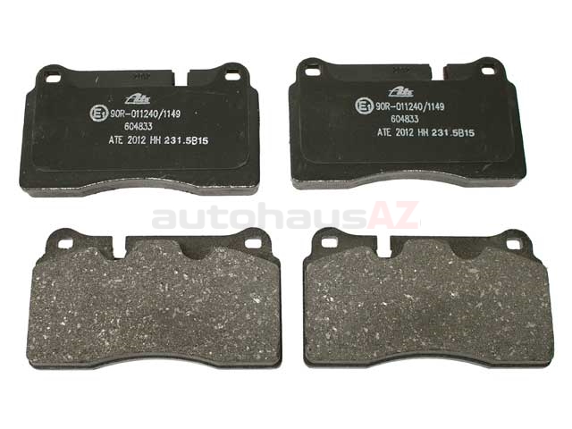 8J0698151K ATE Brake Pad Set; Front