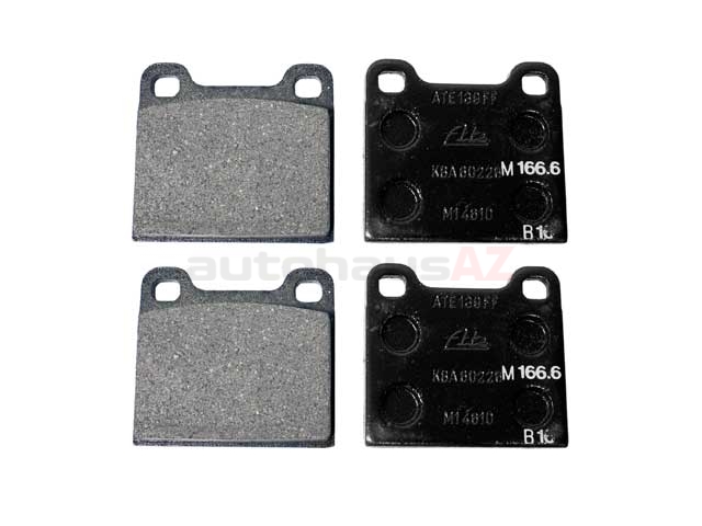 91135193800 ATE Brake Pad Set; Front