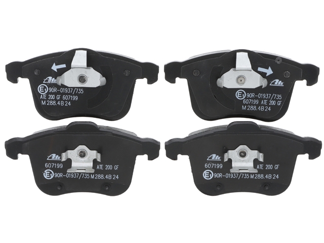 99900006 ATE Brake Pad Set; Front