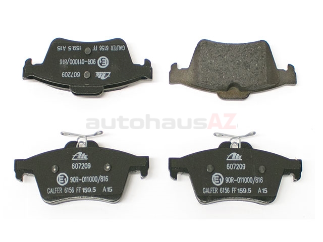 ATE Brake Pad Set Rear C2D23143 Jaguar XJ RWD AWD