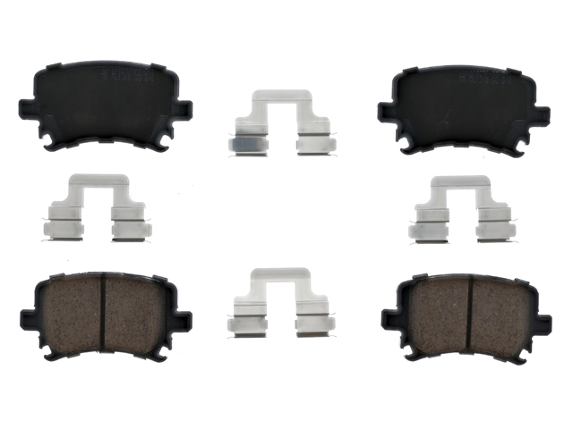 Akebono Brake Pads Rear Audi A3 06-10 Quattro 06-09