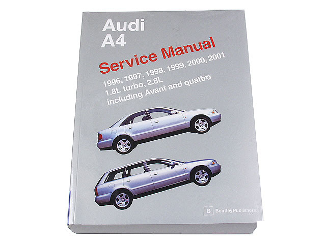 audi official factory repair manuals