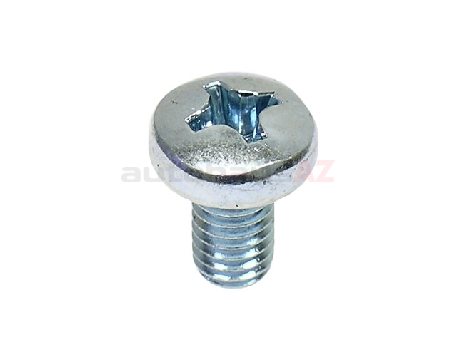 15876 Auveco Machine Screw; M6x1.0x10mm; Phillips Pan Head