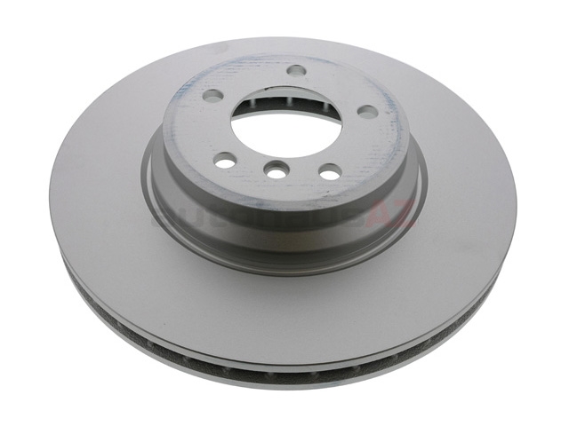 34116855000 ATE Coated Disc Brake Rotor; Front