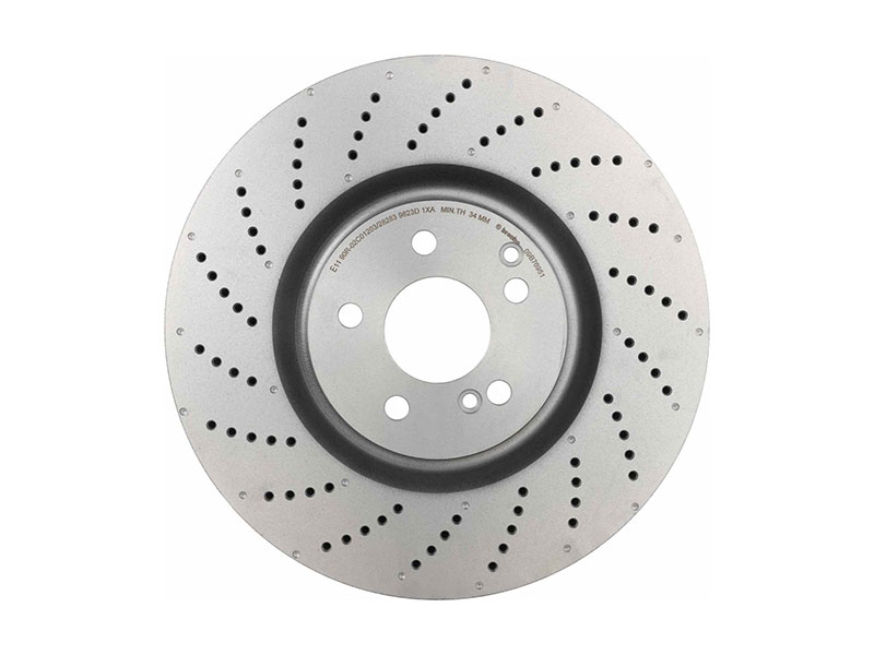 000421201207 Brembo Disc Brake Rotor; Front