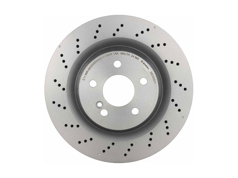 2114231112 Brembo Disc Brake Rotor; Rear