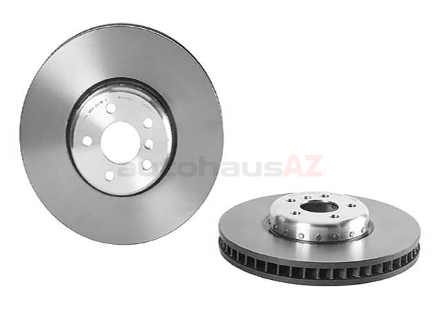 Disco Freno Anteriore Brembo 09.B352.11 Con Verniciatura UV - Ø320mm Per Auto - Foto 9