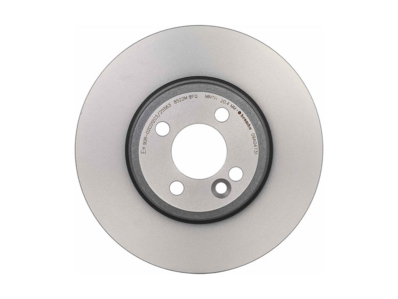 34116858652 Brembo Disc Brake Rotor; Front