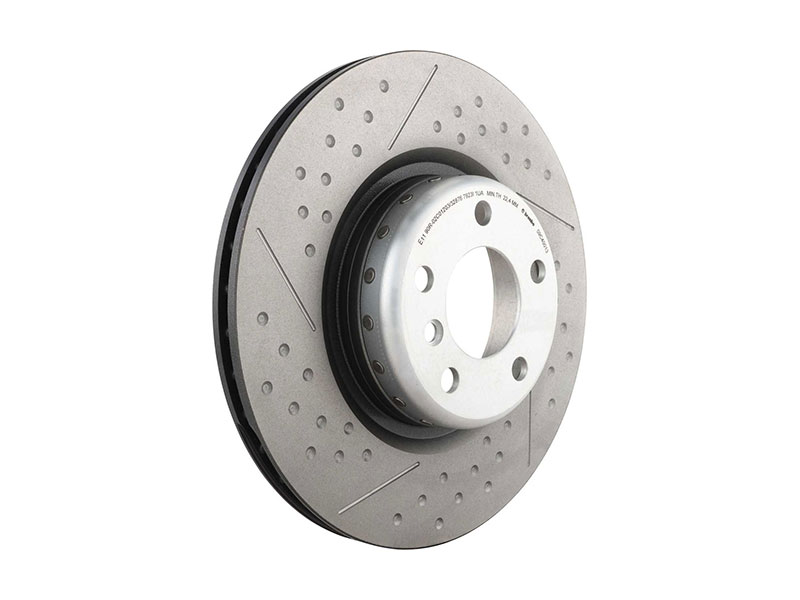 哲 Brembo 34206797598, 09C40013 Disc Brake Rotor; Rear - BMW