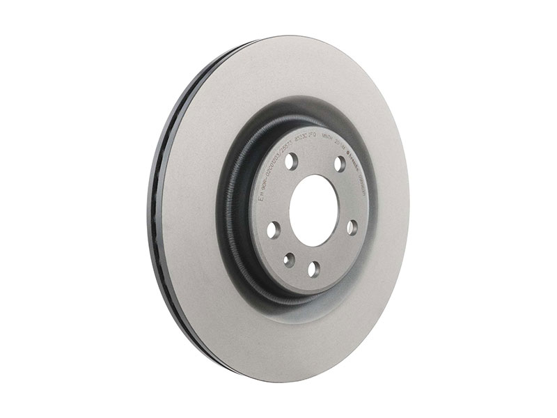 Brembo 8W0615601K, 09B96911 Disc Brake Rotor; Rear - Audi