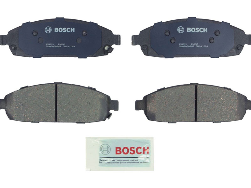 Bosch Quiet Cast BC1080 Brake Pad Set; Front Jeep