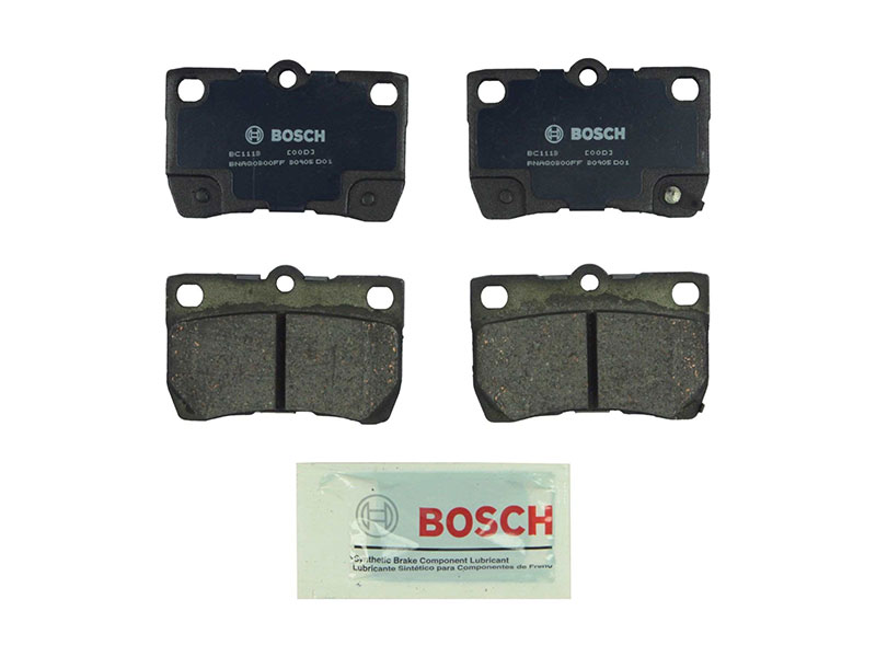 Bosch QuietCast Ceramic BC1113 Brake Pad Set; Rear Lexus