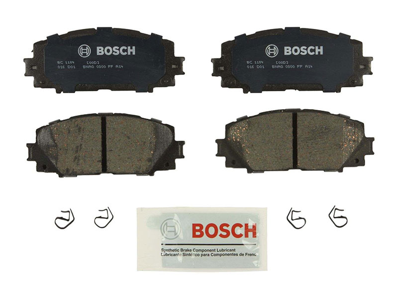 Bosch Quiet Cast BC1184 Brake Pad Set; Front Toyota