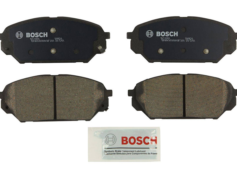 Bosch QuietCast Ceramic BC1301 Brake Pad Set; Front Hyundai