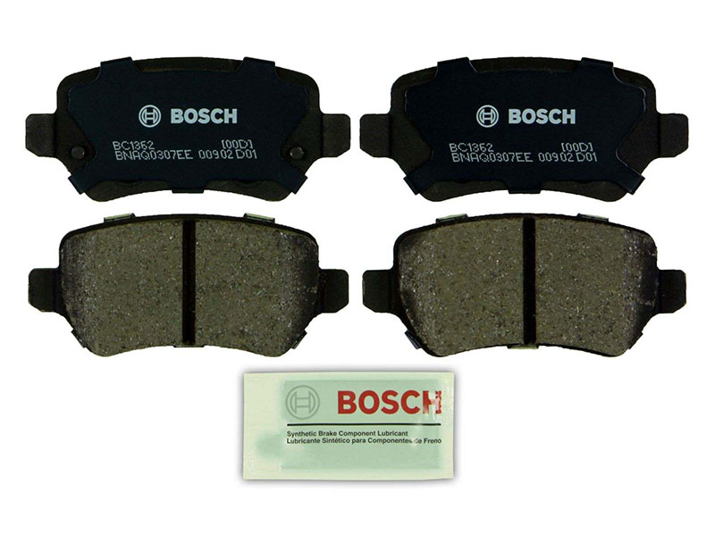Bosch Quiet Cast BC1362 Brake Pad Set; Rear Saturn