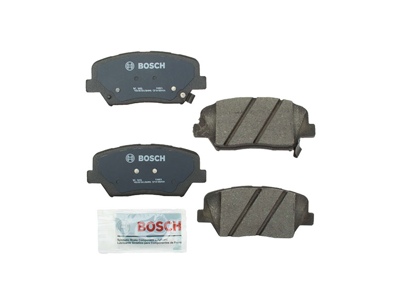 Bosch QuietCast Ceramic BC1432 Brake Pad Set; Front Hyundai, Kia