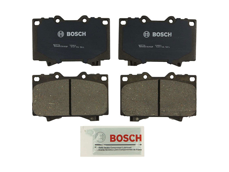 Bosch QuietCast Ceramic BC772 Brake Pad Set; Front Lexus, Toyota
