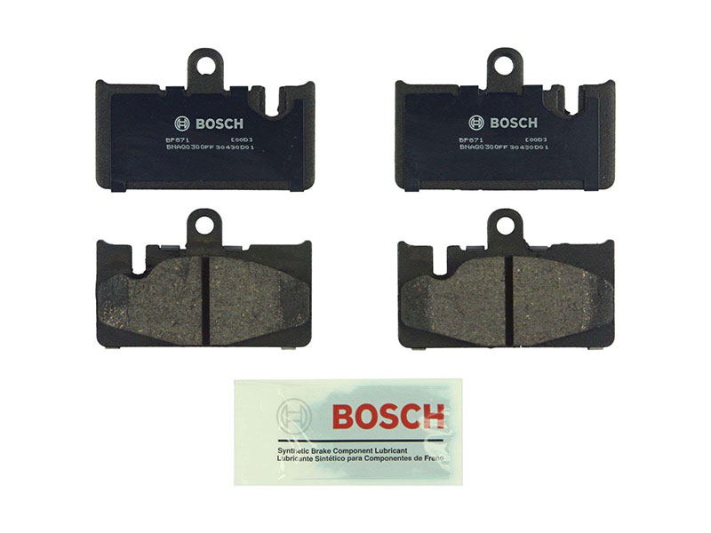 Bosch QuietCast Ceramic BC871 Brake Pad Set; Rear Lexus