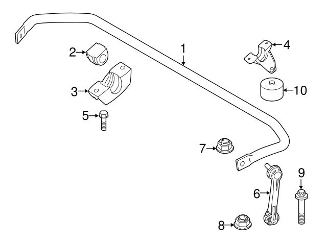 Genuine BMW 33506861488 Crankshaft Pulley; Left - BMW