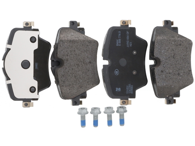 34106888778 Genuine BMW Brake Pad Set; Front