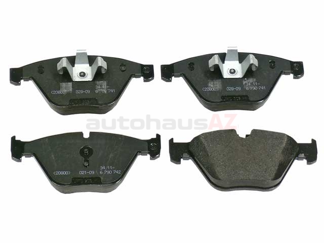 34116790759 Genuine BMW Brake Pad Set; Front