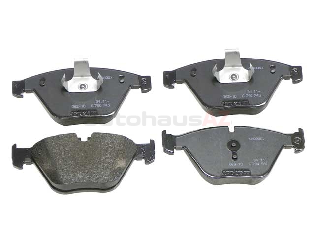 34116794920 Genuine BMW Brake Pad Set; Front