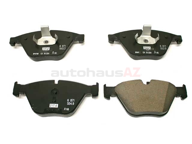 Genuine BMW 34116871557 Brake Pad Set; Front - BMW Genuine BMW 34116871557 Brake Pad Set; Front - BMW