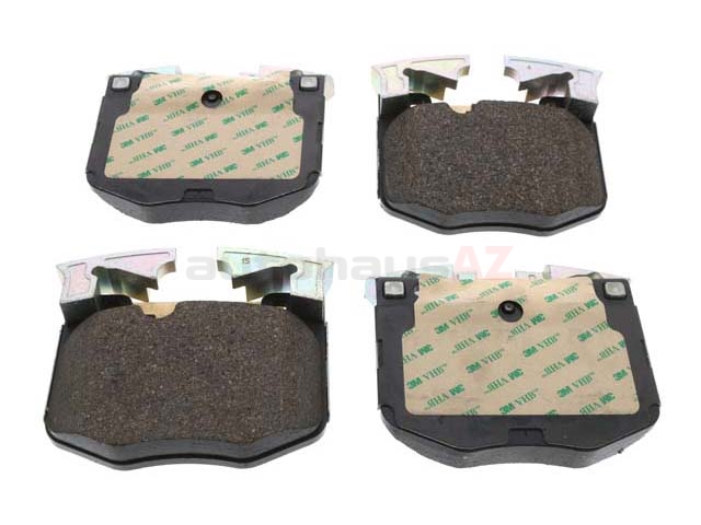 Genuine BMW 34116888457 Brake Pad Set; Front - BMW Genuine BMW 34116888457 Brake Pad Set; Front - BMW
