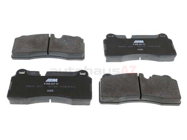 34218091600 Genuine BMW Brake Pad Set; Rear