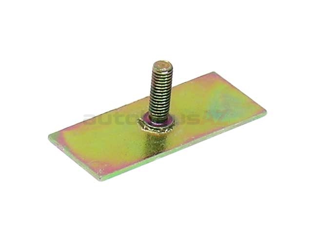 51135480117 Genuine BMW Exterior Molding Clip; T-Fastener
