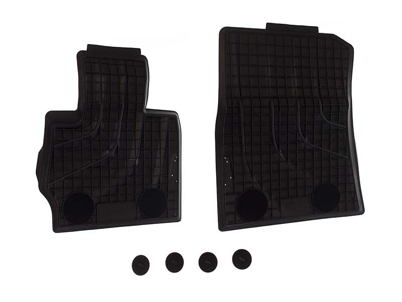 Genuine BMW 51472458442 AllWeather Floor Mat Set; Front; 2Piece