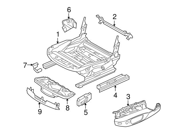 Genuine BMW 52109129313 Seat Trim Panel; Left - BMW