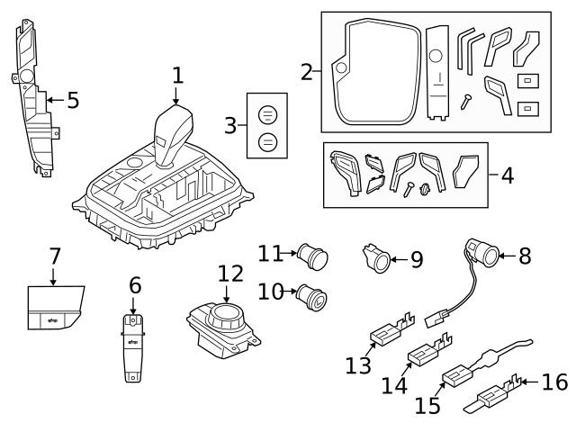 Genuine BMW 61319475058 Cruise Control Distance Sensor
