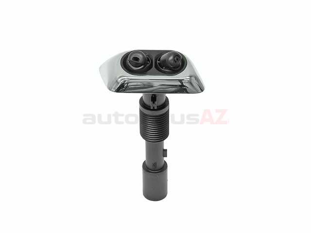 61678352896 Genuine BMW Headlight Washer Nozzle; Chrome