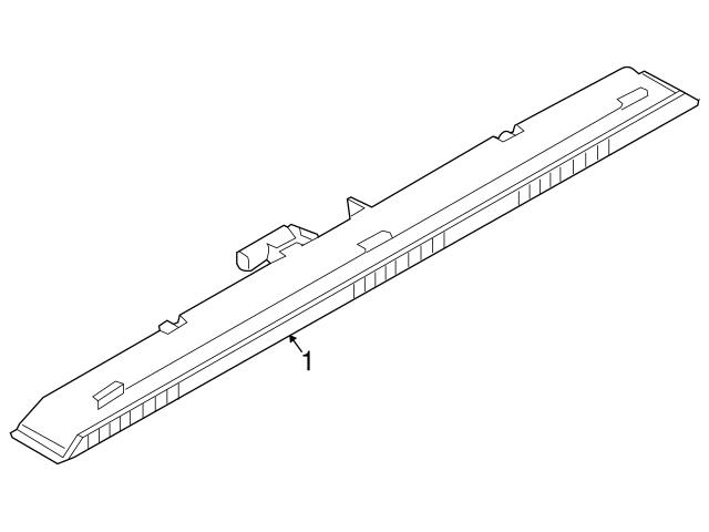 Genuine BMW 63213440408 Center High Mount Stop Light - BMW
