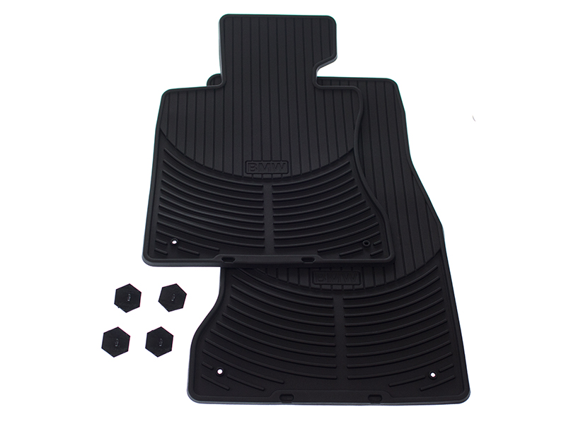 Floor Mat-All-Weather Rubber Floor Mats Front BMW OEM 82550302997 