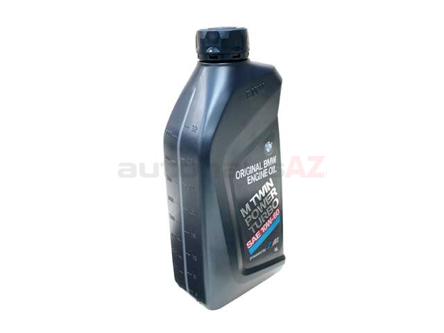 83212365944 Genuine BMW M Twin Power Turbo Engine Oil; 10W-60 Synthetic; 1 Liter