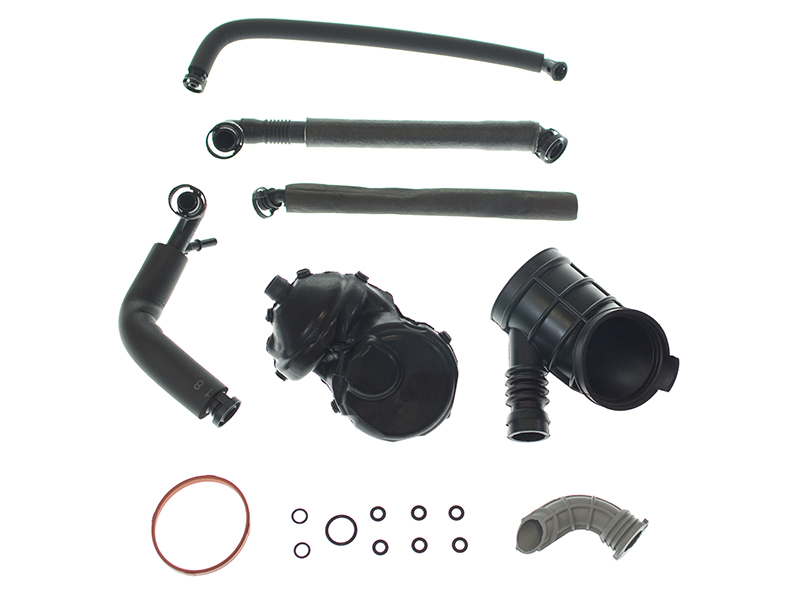 AAZ Preferred BMWCOLDPCVKIT Crankcase Vent Valve Kit With Hoses and Seals -  BMW