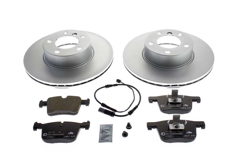 AAZ Preferred BMWFTBRAKE1KIT Disc Brake Pad and Rotor Kit; Front Rotors