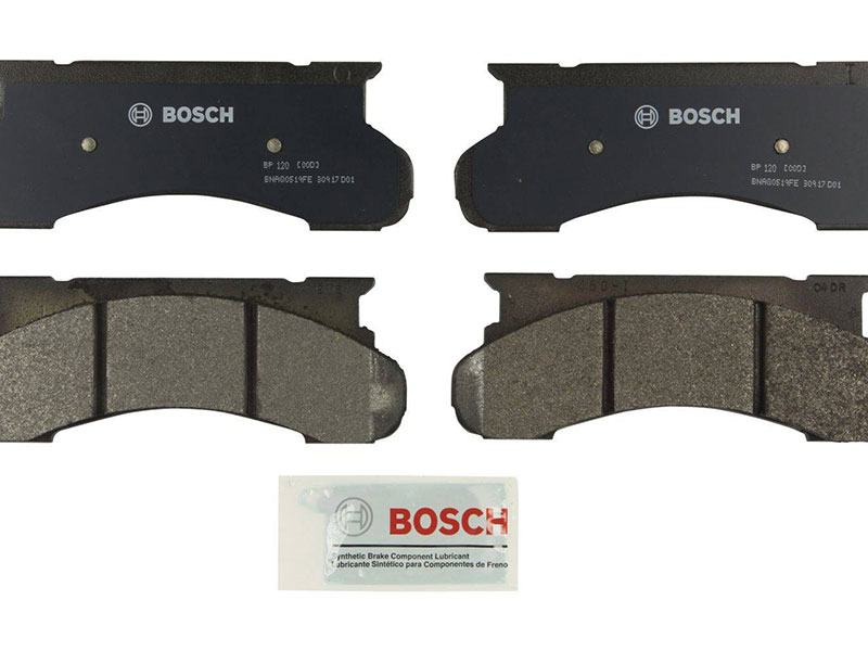 Bosch Quiet Cast BP120 Brake Pad Set; Front Ford