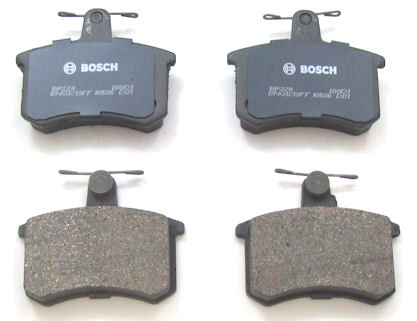 Bosch BP228 - Brake Pads Car Rear Axle - Bosch Quality - Reduced Noise And Dust - ECE-R90 Certified - Copper-Free - 1 Set Of 4 Pads - View #6