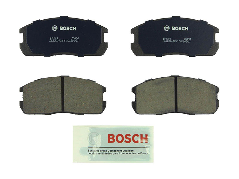 Bosch Quiet Cast BP299 Brake Pad Set; Front Dodge, Mitsubishi