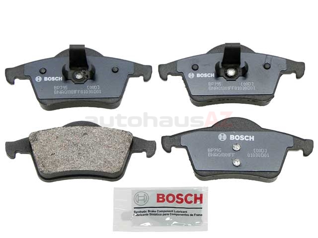 BP795 Bosch QuietCast Brake Pad Set; Rear