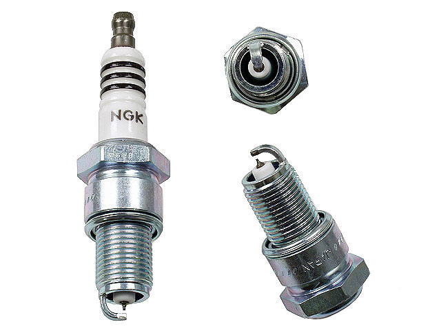 NGK IRIDIUM IX BPR7EIX, 4055 Spark Plug - Audi, Mitsubishi, VW ...