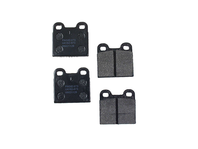 Pagid D101P, 355006991 Brake Pad Set; Rear - Porsche, Saab, VW