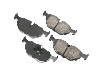 Akebono Brake Pads Front BMW 530i 01-03 540i 97-03 Akebono Brake Pads Front BMW 530i 01-03 540i 97-03